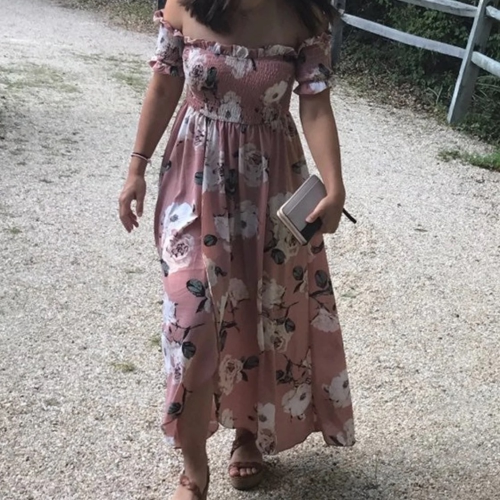 Floral summer dress